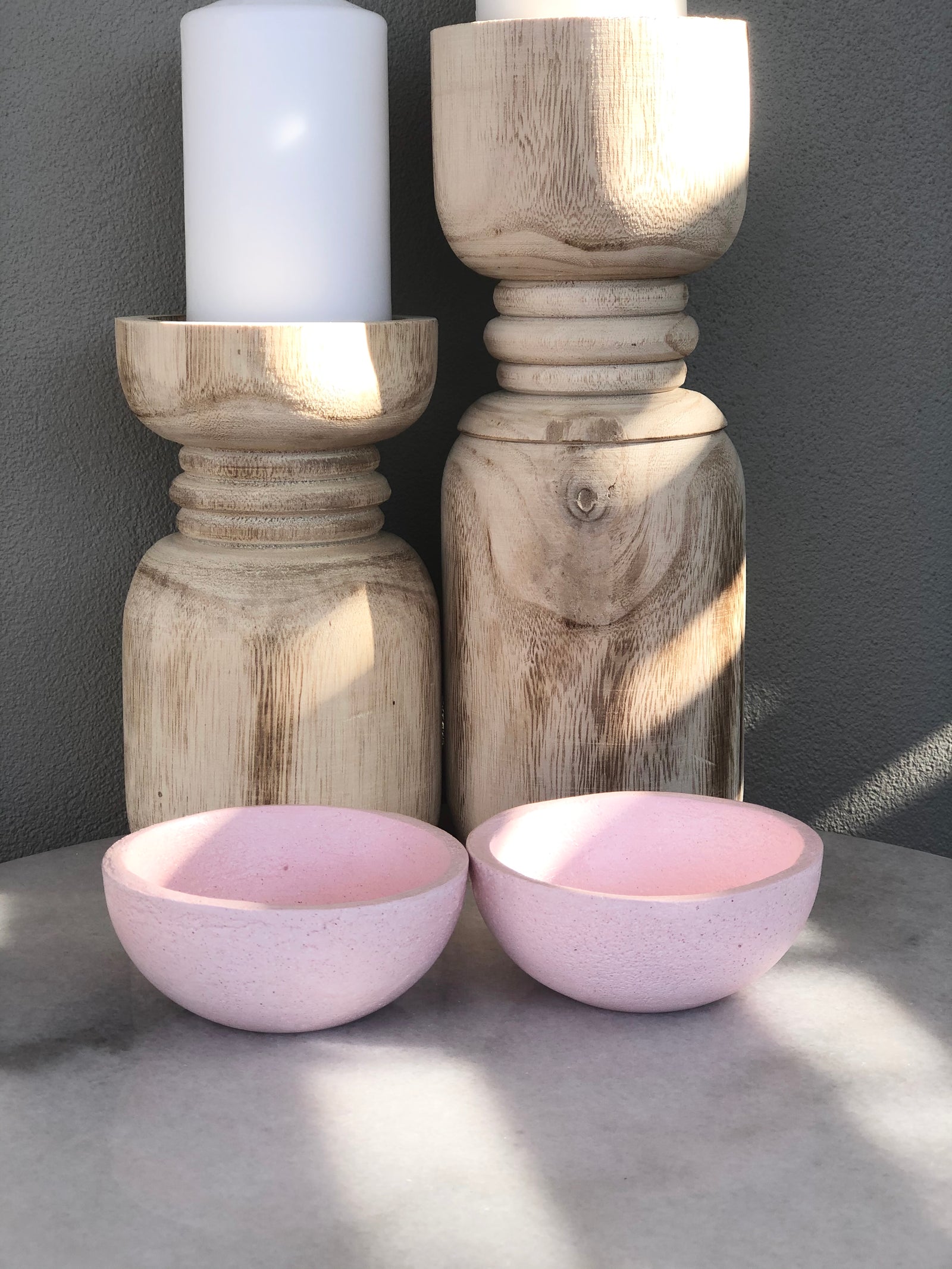 daisy bowl pink